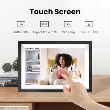 Cosari IPS Touch Screen Digital Photo Frame