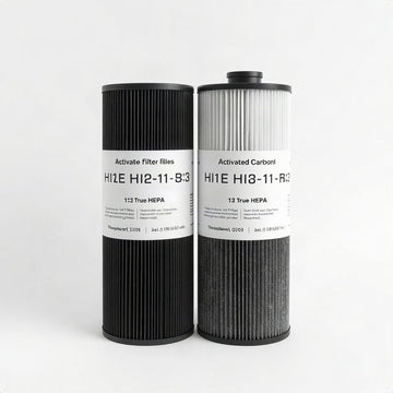 Cosari ClearAir 300 – 2-Pack H13 True HEPA + Activated Carbon Filter Cartridges (2-Year Supply)