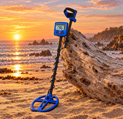 Cosari TerraPulse Pro – Waterproof DSP Metal Detector with 10-Inch Double-D Search Coil, 5 Target Modes & LCD Pinpointer
