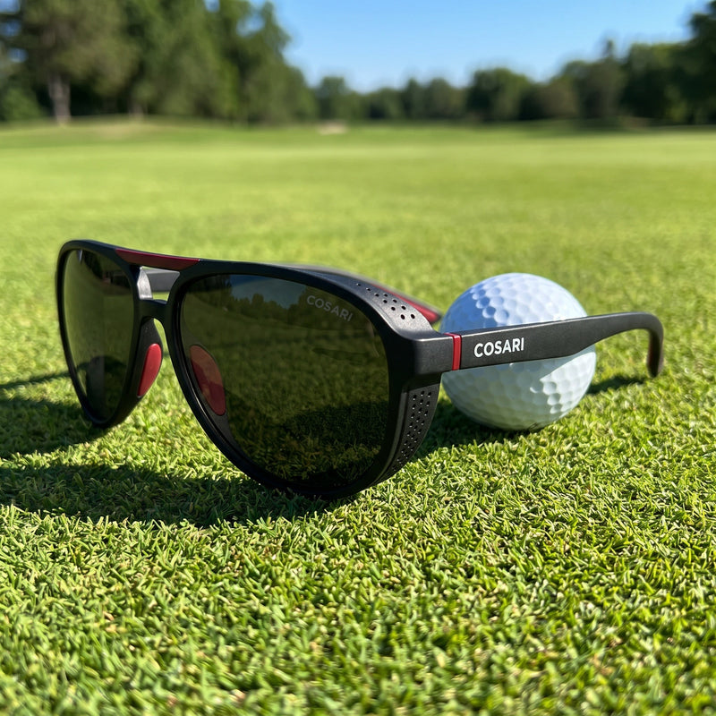 Cosari FairwayOptic Pro — HD Polarized TR90 Golf & Sports Sunglasses