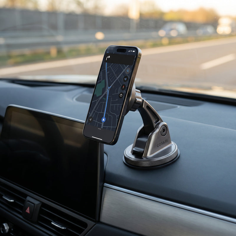 Cosari VacLock™ N52 Dual-Axis Alloy Mount
