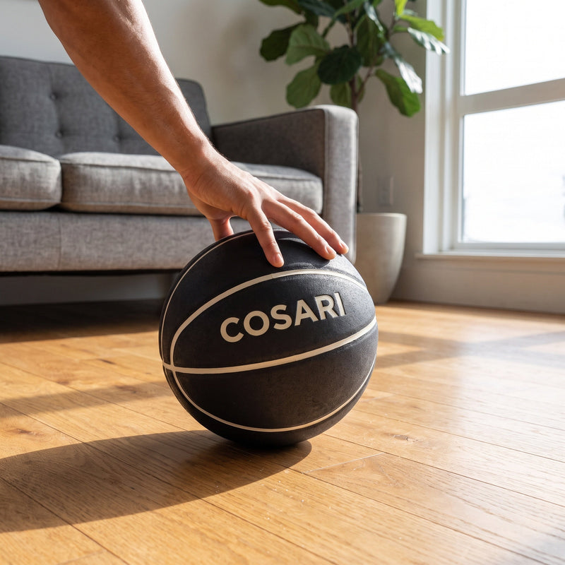 Cosari SilentCourt Pro — Size 7 High-Density Silent Indoor Foam Basketball