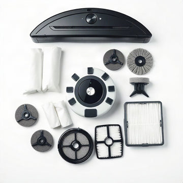 Cosari Orbit L6 – 12-Month Replacement Kit (6 Dust Bags, 4 Mop Pads, 4 Side Brushes, 2 HEPA Filters)