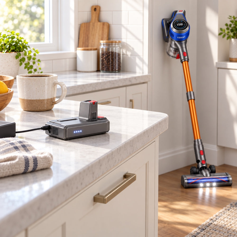 Charge the Battery, Not the Whole Vacuum