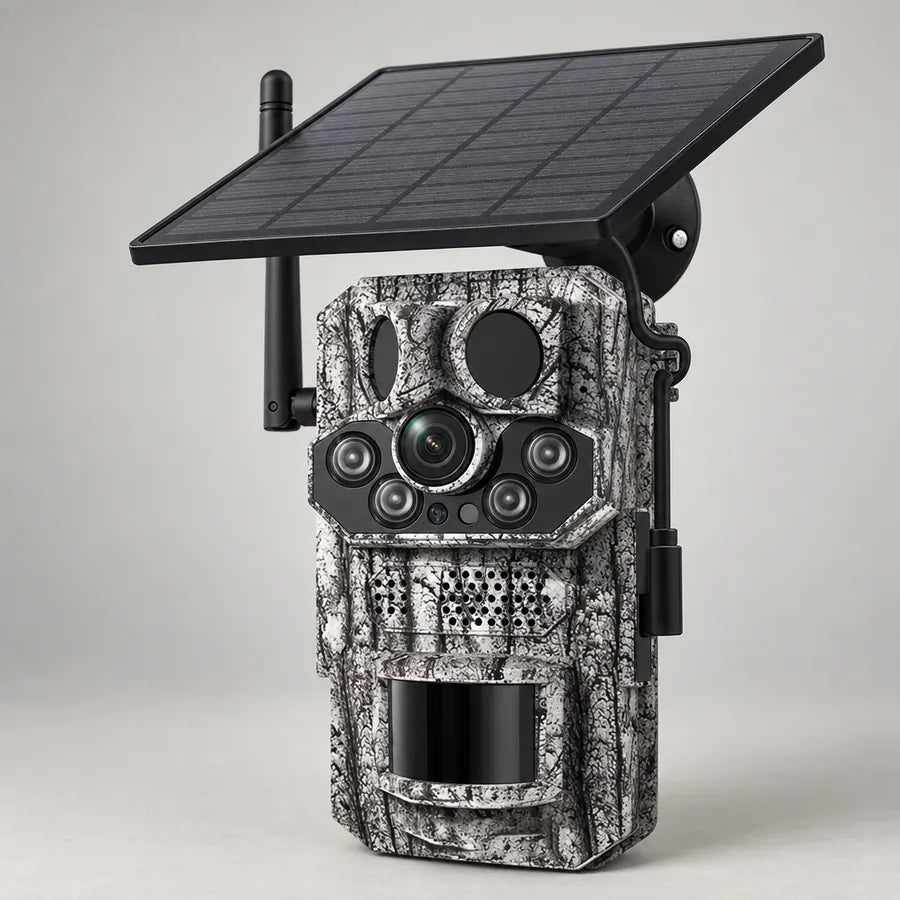 Revio 4G Solar Wildkamera mit Solarpanel