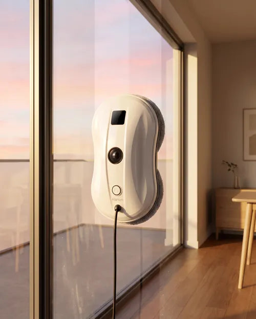Klarsyn wird ans Fenster gesetzt