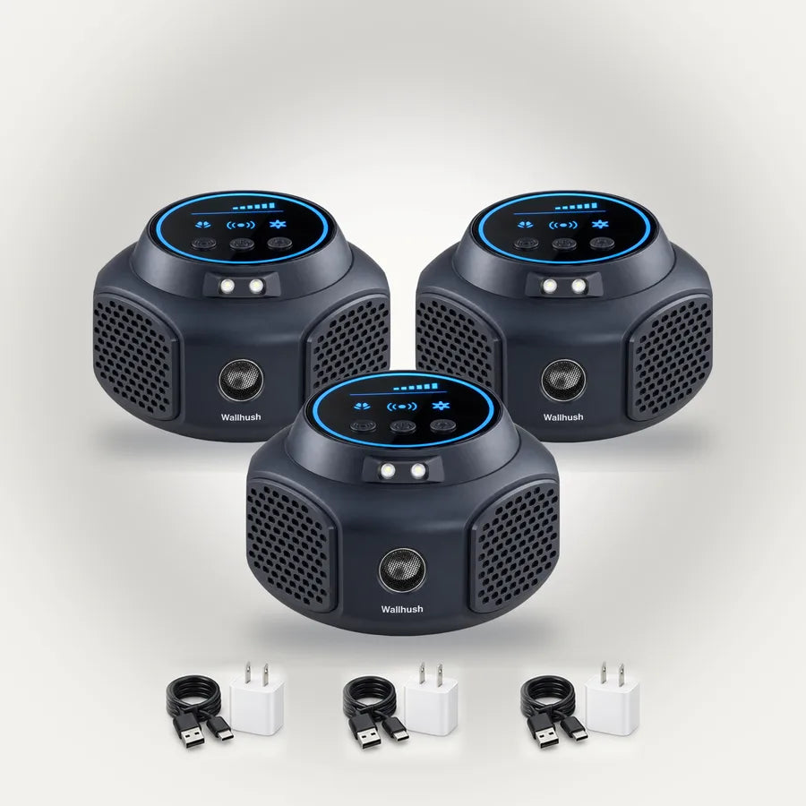 Three Wallhush units, the 3-pack